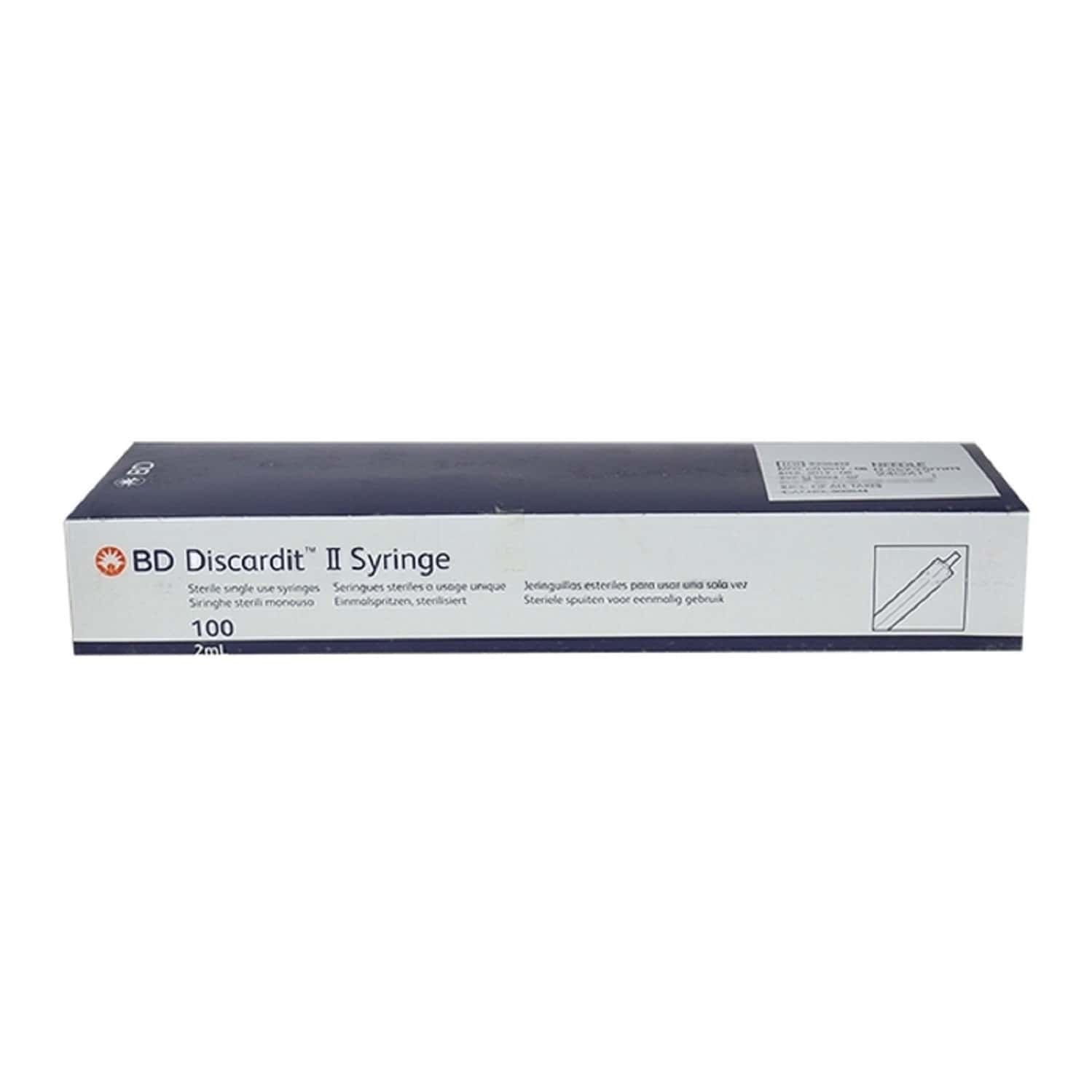 Bd Discardit Ii Syringe Syringe 24g 2ml