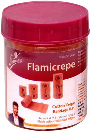 Flamigo Crepe Bandage 6cm*4m