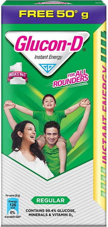 Glucon-D Regular Powder Box Of 125 G