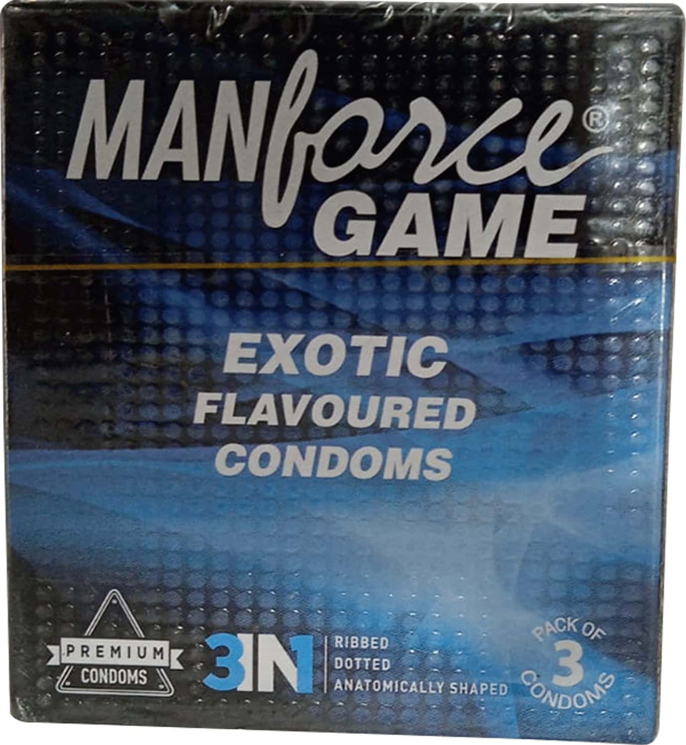 Manforce Game Condoms 3's