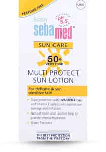 Sebamed Baby Sun Lotion|ph 5.5|triple Protection From Uv Rays|water & Sweat Resistant|200 Ml
