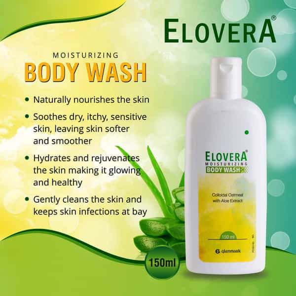 Elovera Moisturizing Body Wash Bottle Of 150 Ml