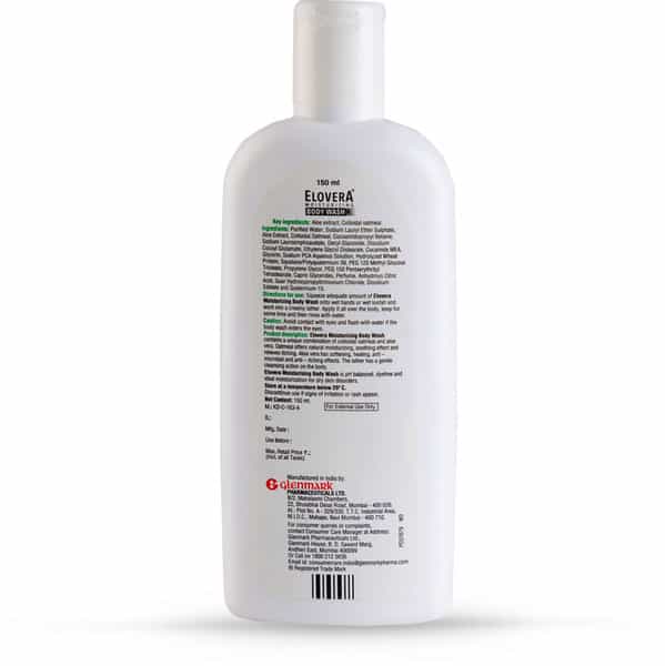 Elovera Moisturizing Body Wash Bottle Of 150 Ml