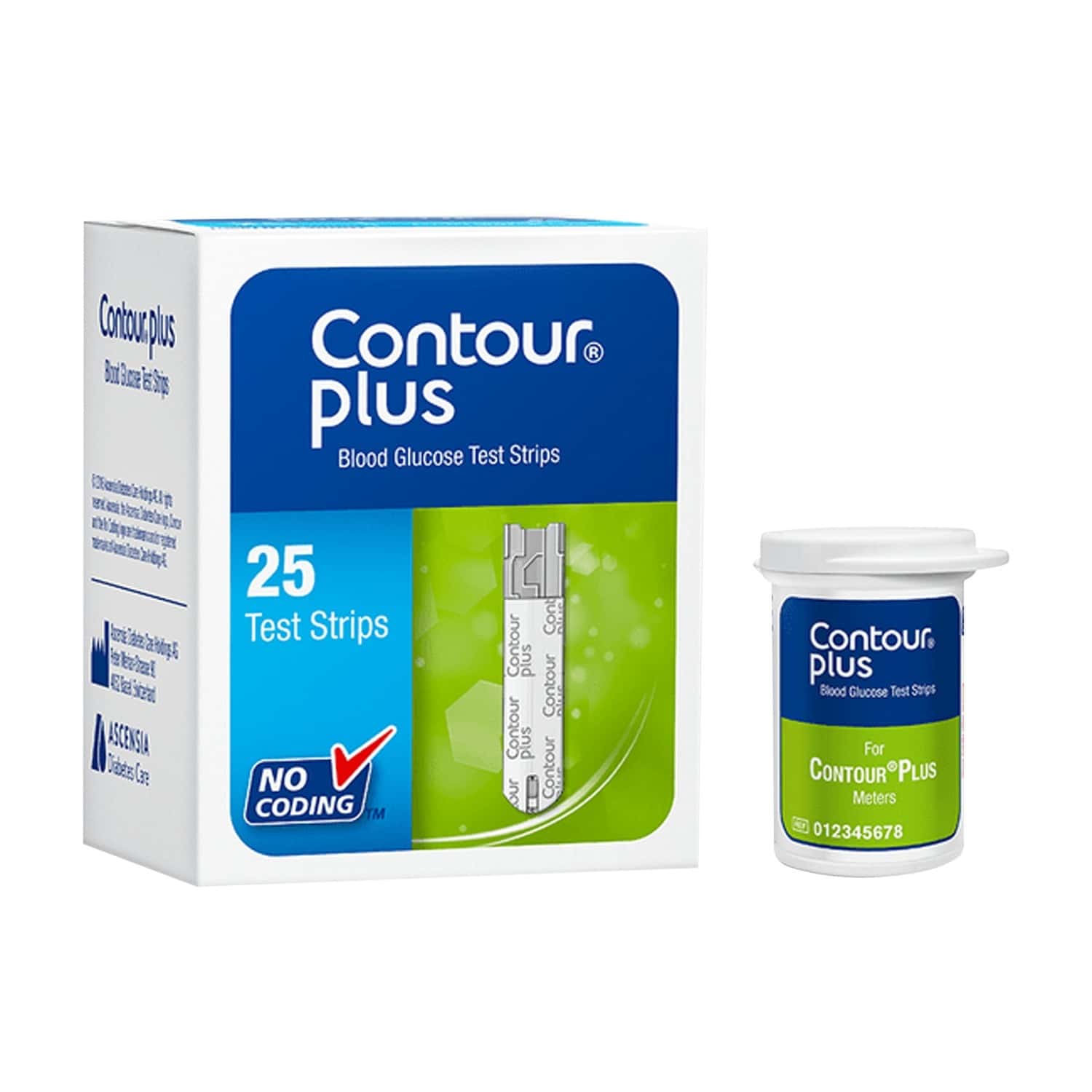 Buy CONTOUR PLUS TEST STRIPS BOX OF 25 Online & Get Upto 60 OFF at
