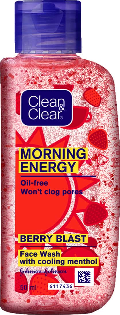 Clean & Clear Morning Energy Berry Facewash 50ml