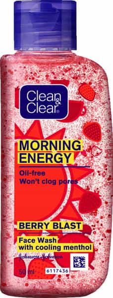 Clean & Clear Morning Energy Berry Facewash 50Ml