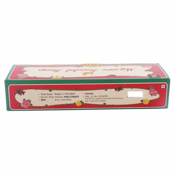 Mysore Sandal 150Gm (Pack Of 3) Soap