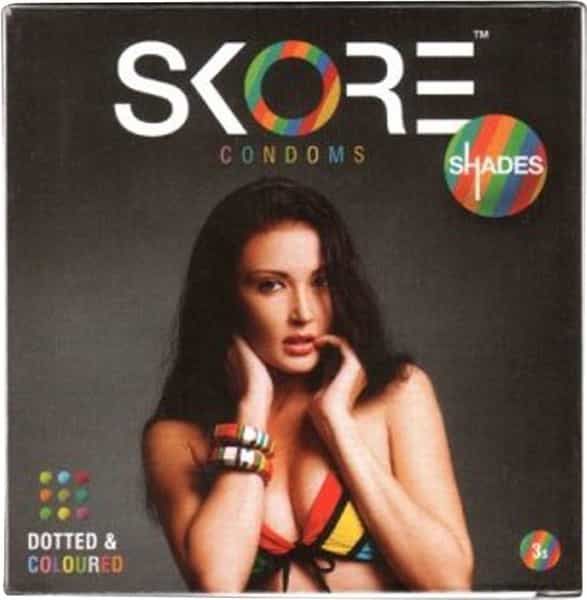 Skore Condoms Dotted 3`S