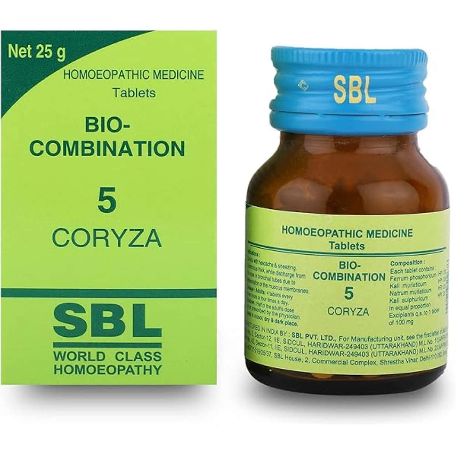 Sbl Bio-combination 5 Tablet 450 Gm