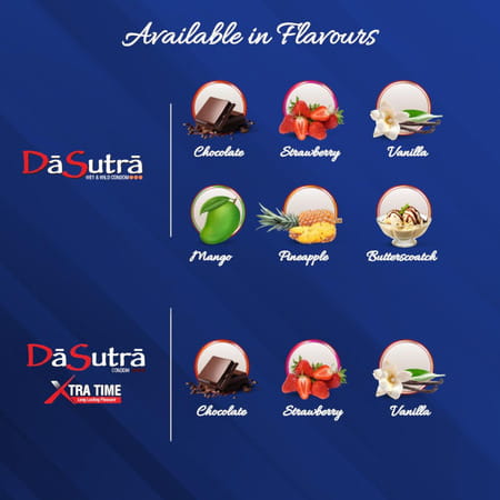 Dasutra Max Pleasure | 5 In 1 Multi Texture | Vanilla Flavoured | 3 Condoms