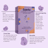 Sanfe Natural Lavendar & Chamomile Intimate Wipes Box Of 20