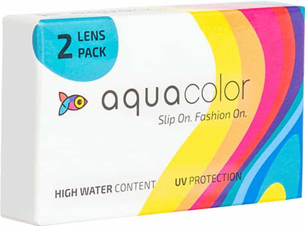 Aquacolor Naughty Brown Monthly Disposable Color Lenses (2 Lenses/Box/Plano) (0)