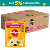 Pedigree Puppy Wet Dog Food | Chicken Chunks In Gravy | 70 G (Pack Of 90)