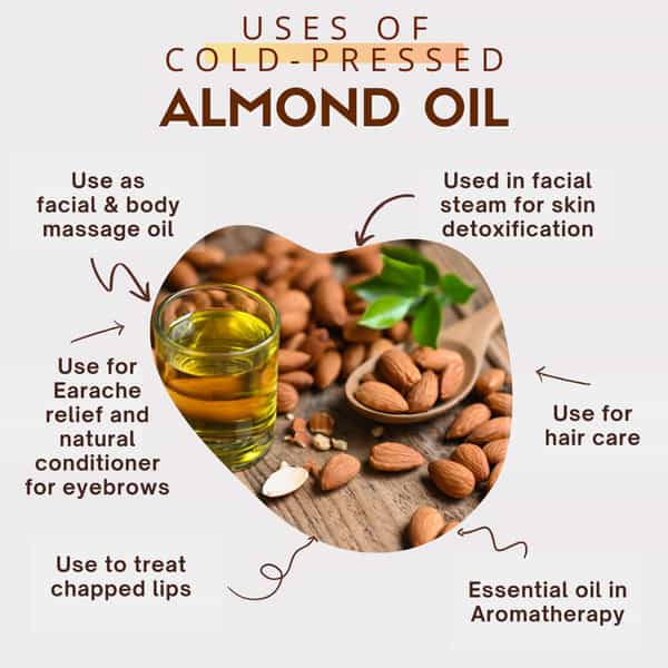 Coco Crush Cold Pressed Almond Oil - 50Ml
