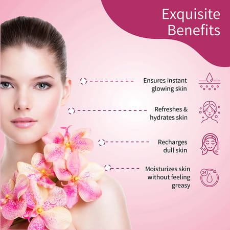 Ayouthveda Floral Breeze Mist For Face With Natural Extracts To Tighten Pores & Hydrate Skin 100 Ml