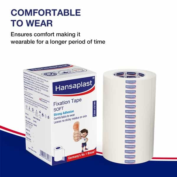 Hansaplast Fixation Tape (7.5Cm X 9.14M)