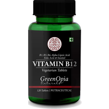Greenopia Vitamin B12 Ala 120 Vegetarian Tablets