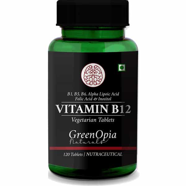 Greenopia Vitamin B12 Ala 120 Vegetarian Tablets