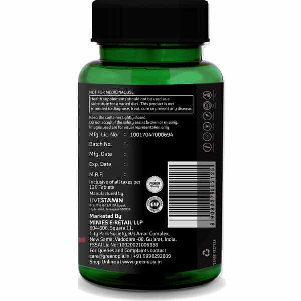 Greenopia Vitamin B12 Ala 120 Vegetarian Tablets