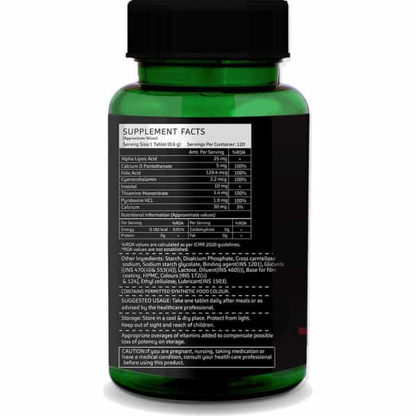 Greenopia Vitamin B12 Ala 120 Vegetarian Tablets