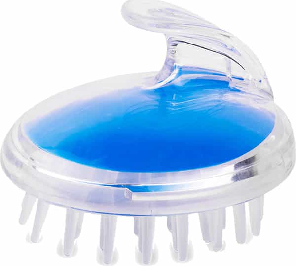 Streak Street Cobalt Blue Hair Scalp Massager And Shampoo Brush