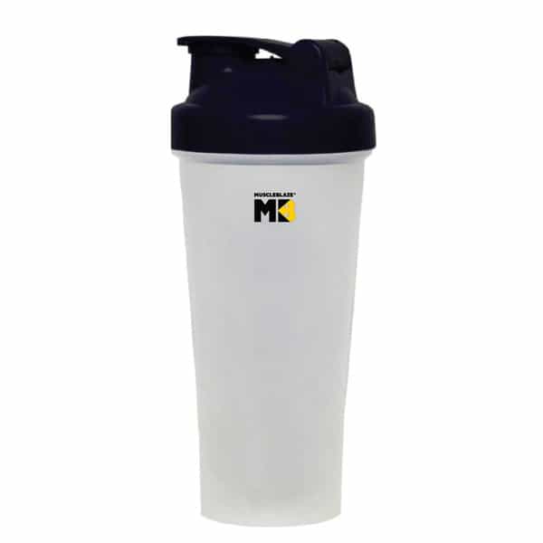 Muscleblaze Phirse Zidd Kar Shaker (Transparent 600Ml) | Leakproof | Bpa-Free Blender Bottle