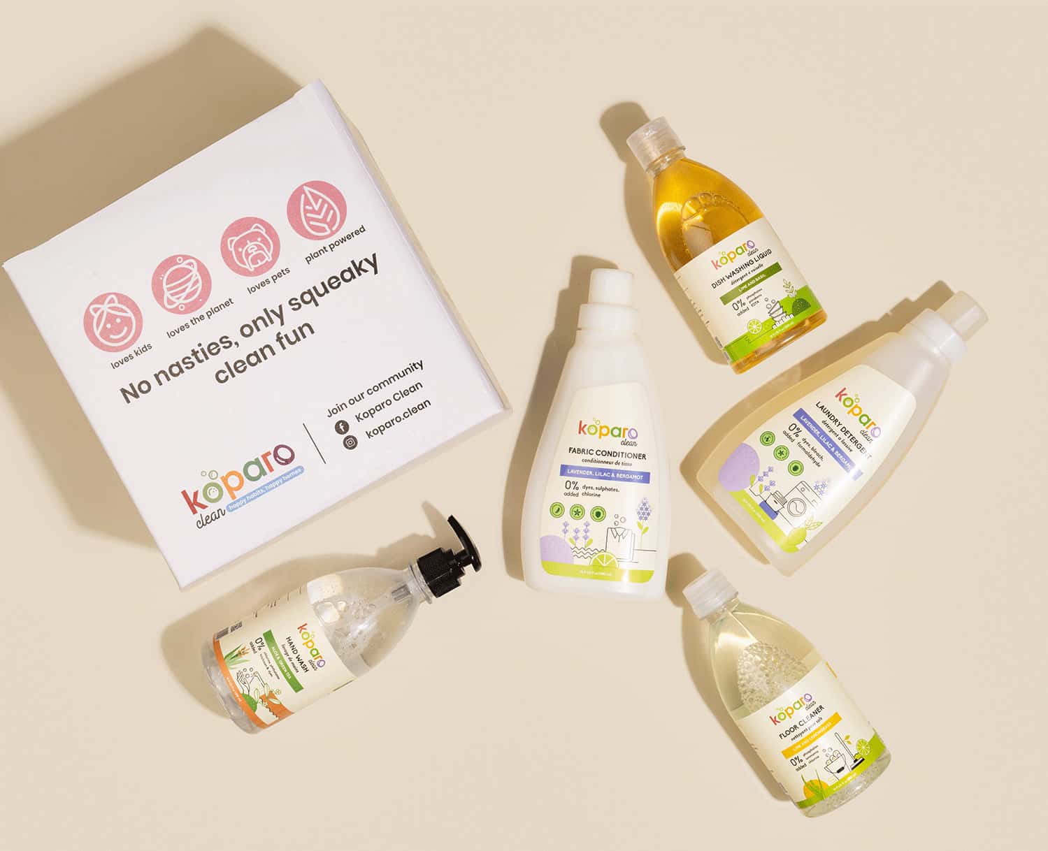 Koparo New Mum Home Care Box - 500 Ml Each Gift Pack