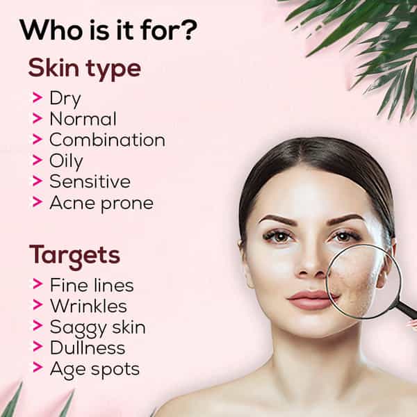 Cgg Cosmetics Collagen Peptide Night Facial Serum - Anti-Aging | Anti-Wrinkle -30Ml