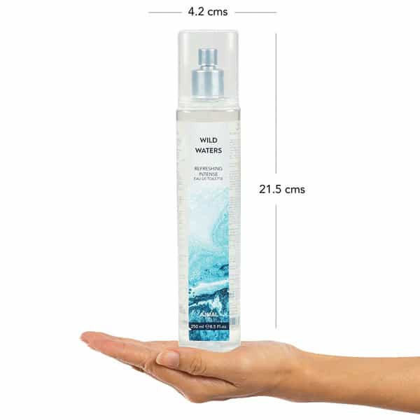 Ajmal Wild Waters Edt Combo Pack Of 2 Each 250Ml (Total 500Ml) For Men & Women + 4 Parfum Testers