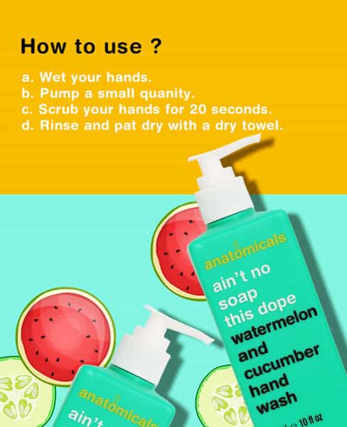 Anatomicals Watermelon & Cucumber Handwash -300 Ml