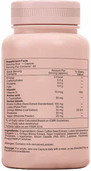 Sheneed Morning Weight Loss Pills With Fat Reduction Formula For Daily Calorie Burn - 60 Capsule