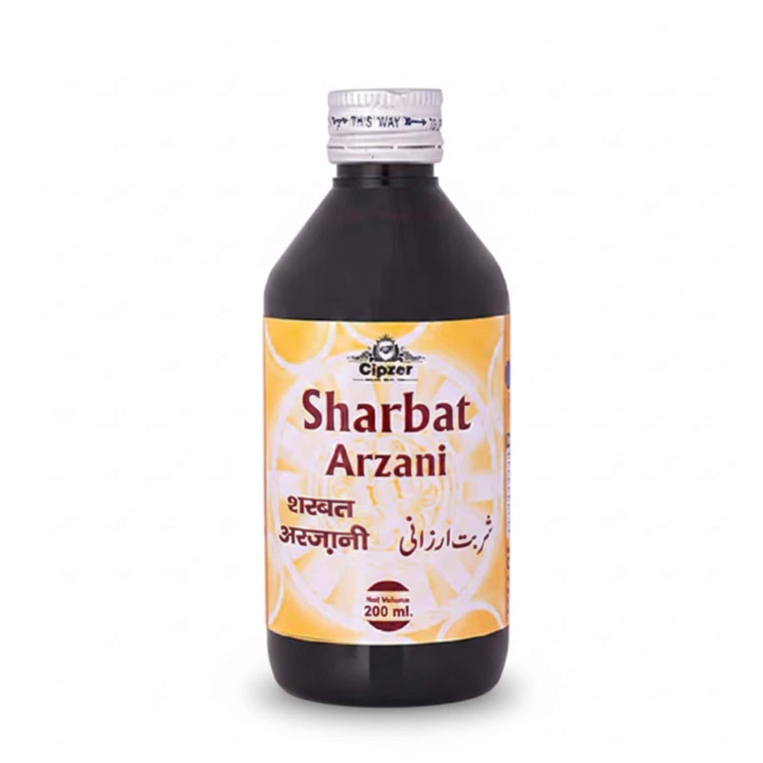 Cipzer Sharbat Arzani 200ml | Supports Digestive & Respiratory Health