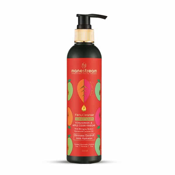 Manestream Fenucleanse Ayurvedic Fenugreek And Apple Cider Vinegar Conditioner (250 Ml)
