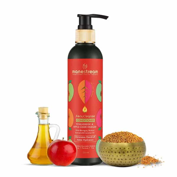 Manestream Fenucleanse Ayurvedic Fenugreek And Apple Cider Vinegar Conditioner (250 Ml)