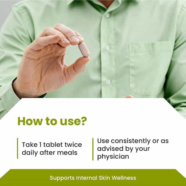 Green Milk Psorapex Tablets | Ayurvedic Skin Wellness & Detox Support | 5 X 30 Tablets