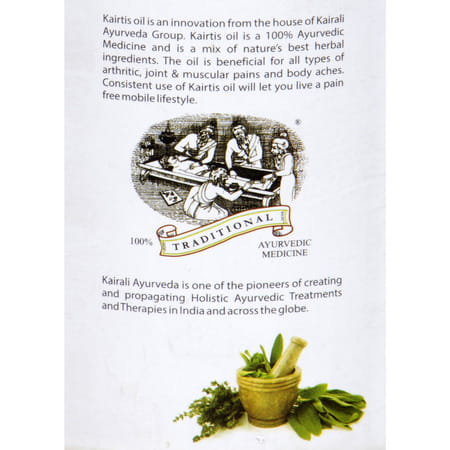 Kairali Kairtis Ayurvedic Pain Relief Oil With Potli - 55ml