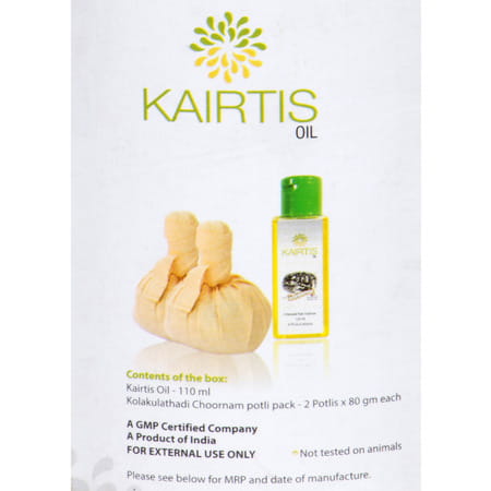 Kairali Kairtis Ayurvedic Pain Relief Oil With Potli - 55ml