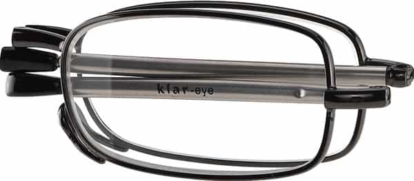 Klar Eye Folding Power Pocket Reading Glasses Men And Women Powers +0.75 To +3.50+3.25 Power Gun
