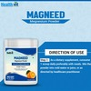 Healthvit Magneed Magnesium Powder 300Gm (Orange Flavour)