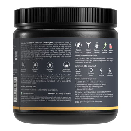Nutrabay Gold Bcaa 4:1:1 - Watermelon - 300g