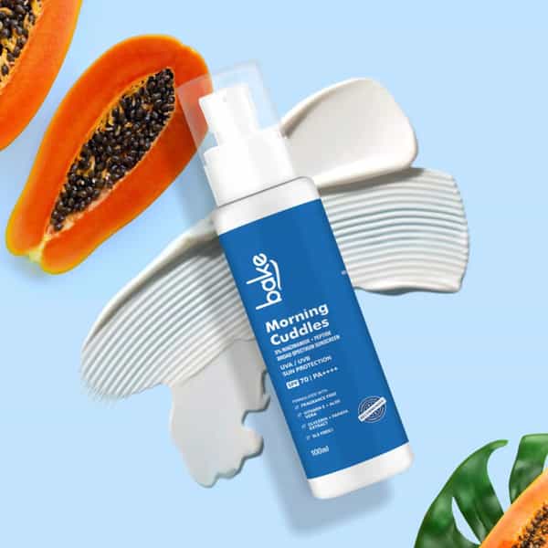 Bake 5% Niacinamide Sunscreen Spf 70 Pa++++ For Tan | Dull Skin & Uv Protection (100G)