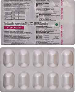 Vizylac Gg Strip Of 10 Capsules