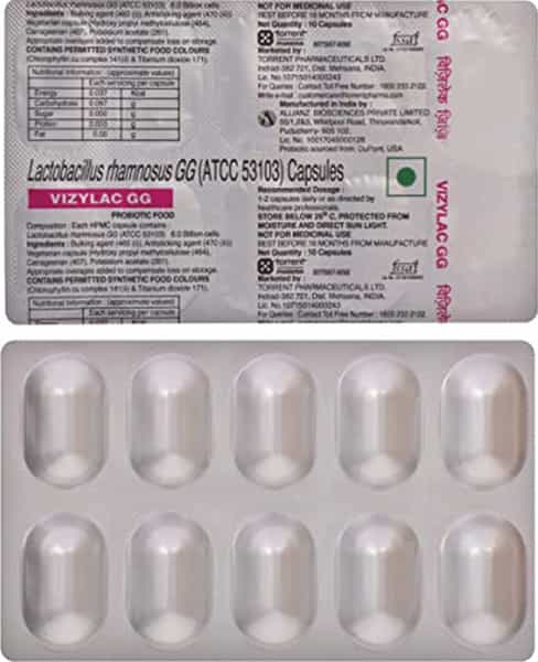 Vizylac Gg Capsule 10'S