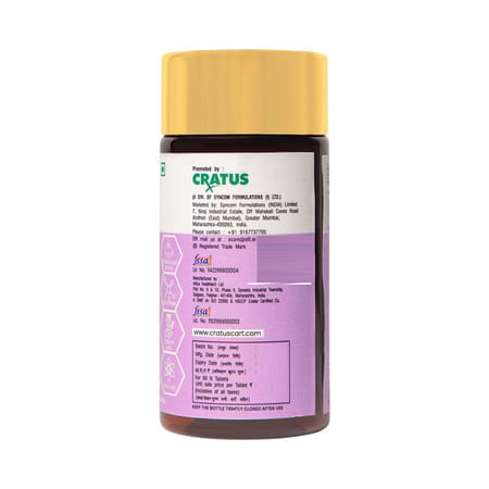 Cratus Nutrition Pcos Tablets Hormonal Balancing & Fertility Support For Pcos Management 60 Tablets