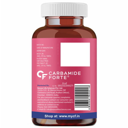 Carbamide Forte Multi Collagen Complex With 5 Types Of Collagen Bottle Of 90 Tablets