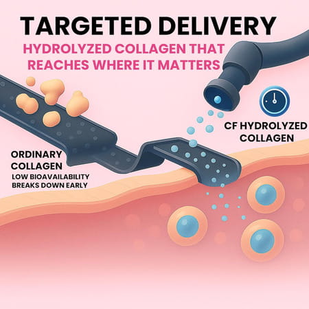 Carbamide Forte Multi Collagen Complex With 5 Types Of Collagen Bottle Of 90 Tablets