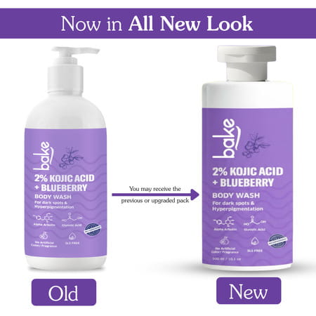 Bake 2% Kojic Brightening Body Wash With Glycolic & Arbutin (300ml)