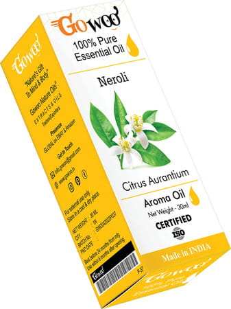 Go Woo 100% Pure Neroli Oil Virgin & Undiluted 30 Ml