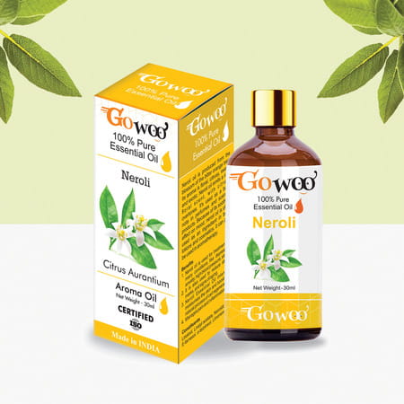 Go Woo 100% Pure Neroli Oil Virgin & Undiluted 30 Ml
