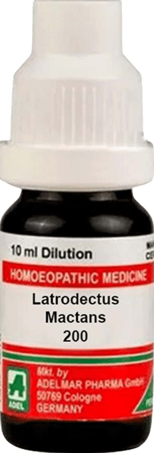Adel Latrodectus Mactans Dilution 200 C Pack Of 2 | 10ml Each